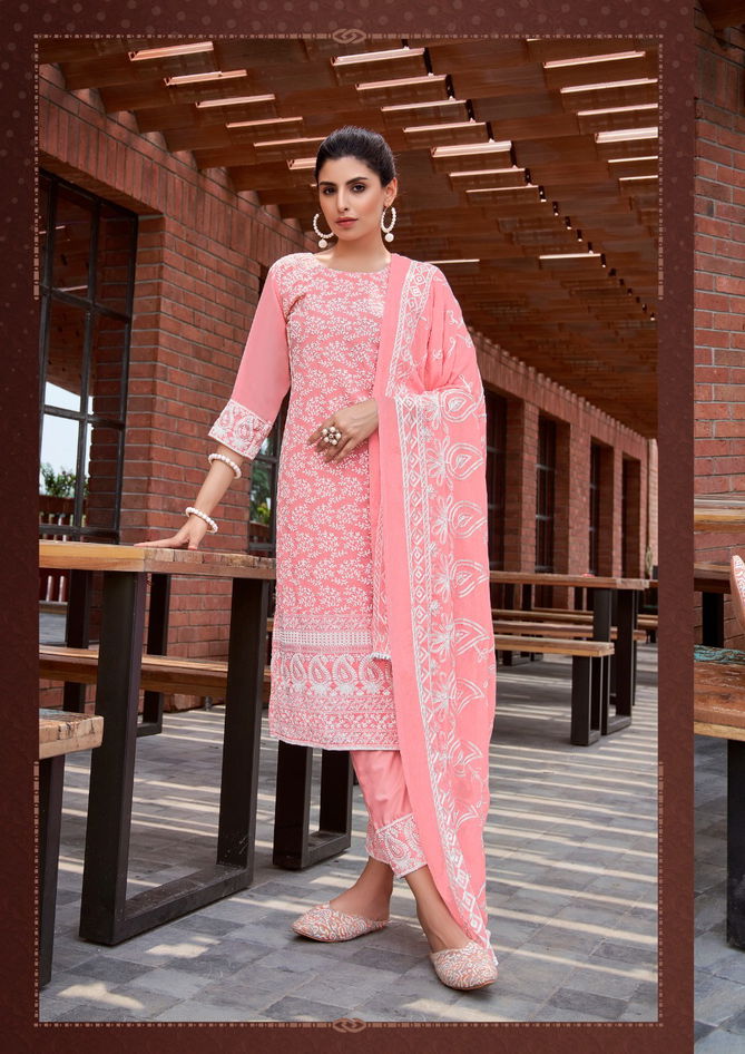 Parra Zoya New Designer Festive Wear Kurti Pant and Dupatta Readymade Collection